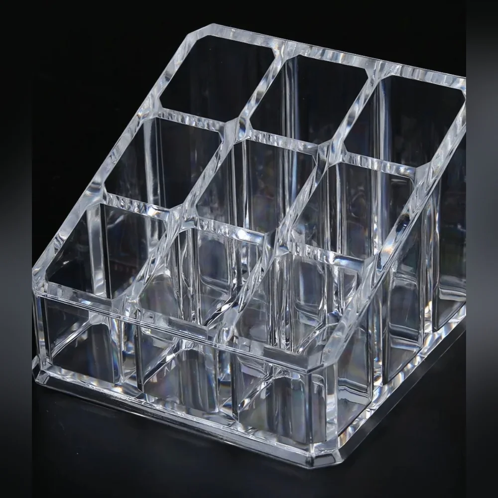 Clear Acrylic Lipstick Organizer